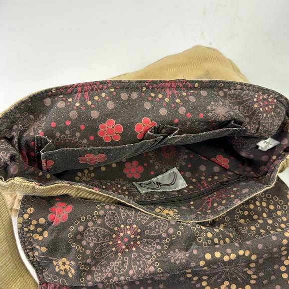 Levi's Unisex Cream Canvas Casual Crossbody Bag - Picture 9 of 13